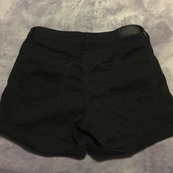 Black midi shorts - Picture 3 of 3